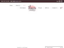 Tablet Screenshot of ilovecakes.com.mt