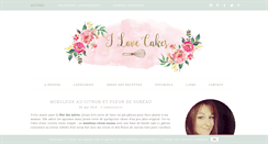 Desktop Screenshot of ilovecakes.fr